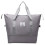 Sac de sport et de voyage extensible, gris et léger 1