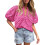 Damenbluse mit Spitzenstickerei und Cut-Outs 1