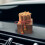 Diffuseur d'aromathérapie décoratif en noyer pour voiture (1 pièce) 1