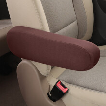 Capa de apoio de braço para carro em tecido elástico, 35,5 x 10 x 6,5 cm (1 peça)