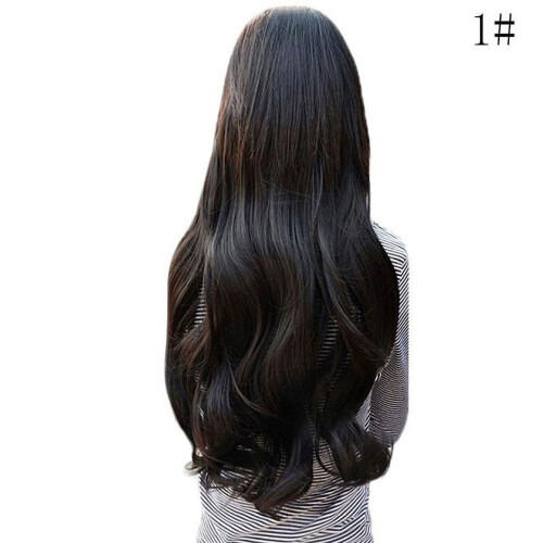 Extension per capelli ondulate con clip per donne