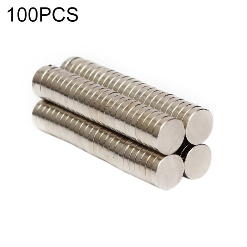 Ceramic Magnets 8x2mm N50 Round 100 Pcs 1