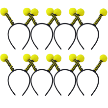 Diademas con aros para el cabello con diseño de abeja (14 piezas)