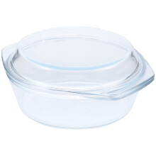 Plat à four en verre pour micro-ondes (1 pièce)