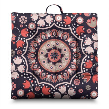 Meditationskissen mit Paisley-Muster, quadratisch, 56 x 56 cm