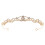 Tiara de Coroa Dourada para Noivas e Mulheres (Conjunto Completo) 4