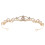 Tiara de Coroa Dourada para Noivas e Mulheres (Conjunto Completo) 3