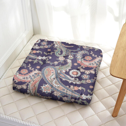 Μαξιλάρι Διαλογισμού Boho Paisley Square 22x22 1