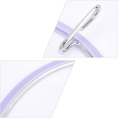 Stickrahmen-Set mit Metallfederspannung (rund) 2
