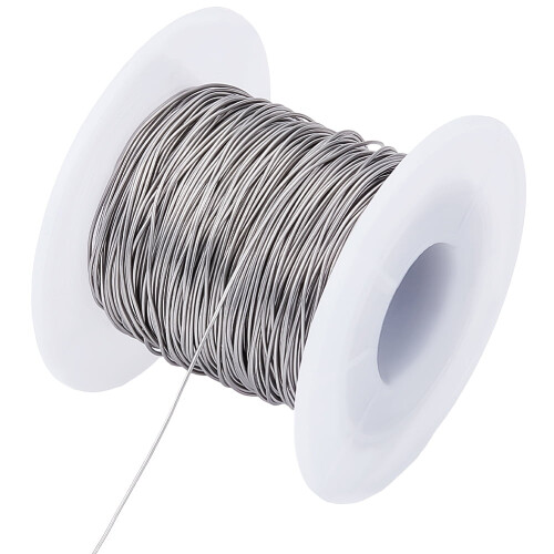 304 Σύρμα από ανοξείδωτο χάλυβα στρογγυλό 0,6 mm 22Gauge 50 m