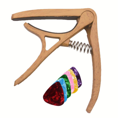 Nylon ABS Guitar Capo with Clamping and Protective Gasket