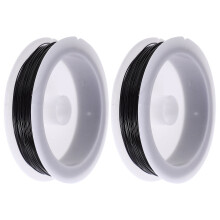 Non-Fading Black Galvanized Iron Wire for Floristry and