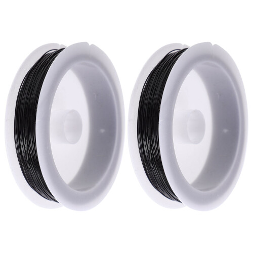 Non-Fading Black Galvanized Iron Wire for Floristry and