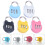LEORX Luggage Combination Padlock Plastic 5 Pack 1