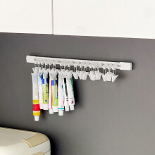 Porte-manteau mural avec 20 pinces, 30 cm (11,8 pouces)
