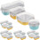 Mini paiformer aluminiumsfolie eggeterteformer 40 sett 1