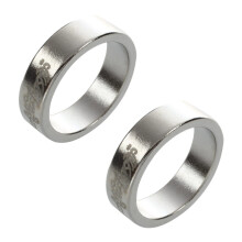 2X Anillo del Iman Pro Magnetico Dedo de la Moneda Accesorios para Mago 18mm