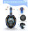 G2 Full Face Snorkel Mask with Dry Top System and 180 View 2