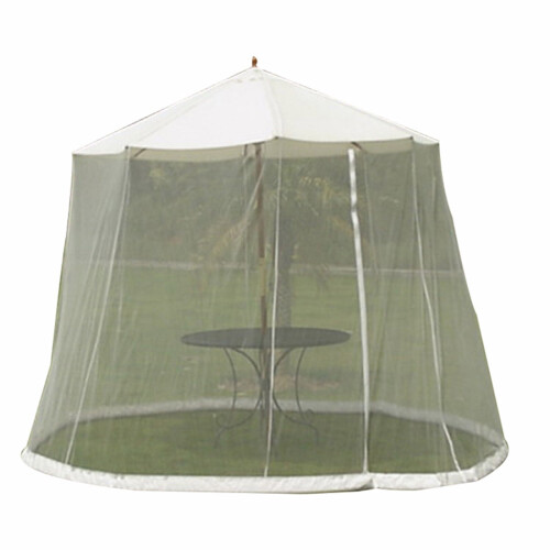 Tuinparasol muggennet 7,5-11 ft polyester gaas met