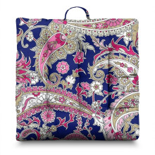 Paisley meditációs párna Boho 22x22 hüvelyk