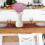 Pink Christmas Tree Branch Extensions Plastic 26.8x3.9x1.6 6