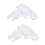 2X White Cotton Gloves Anti-Static Gloves Protective Gloves for Housework Workers 1