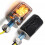 Motorcycle LED Turn Signal Pair Black 8