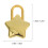 Mini Diary Book Lock Piggy-Shaped Container with Padlock 2 2