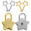 Mini Diary Book Lock Piggy-Shaped Container with Padlock 2 5