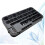 Supvox Battery Organizer Storage Box Black Plastic 72Pcs 7
