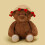 Teddy Bear Plush Toy Red Rose Romantic Gift 2