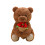 Teddy Bear Plush Toy Red Rose Romantic Gift 4
