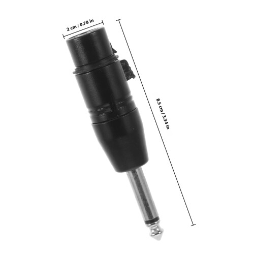 NICEXMAS 3,5 mm stereoljudadapter hane till hona 1