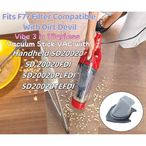 Filterbyte för Dirt Devil Vibe3-in-1Stick 1
