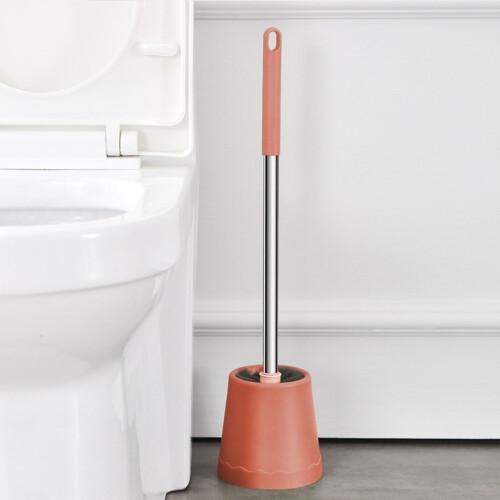Set di scopini per WC con manico lungo e design compatto