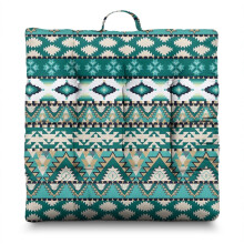 Boho-Meditationskissen aus niederländischem Samt, 56 cm