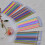 Recharges pour stylos de couleur, 48 pièces, plastique, 1 ml 6