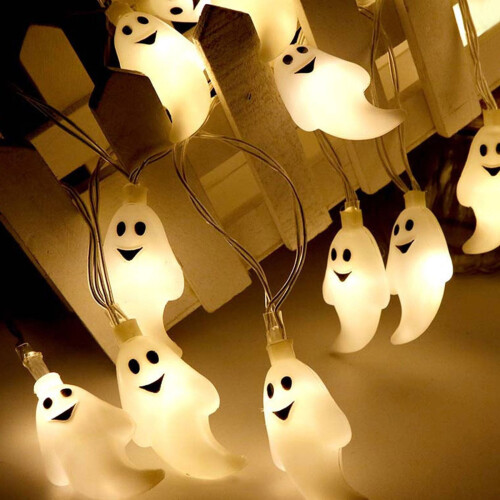 Lanterna de cordão de luzes LED de Halloween, 1,5 metro (59 polegadas)