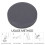 Un outil d'affûtage de couteau rond noir à double face 8