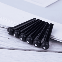 Acoustic Guitar Bridge Pins Plastic 6 Pack