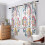 Cortinas térmicas blackout com estampa floral boho de 63 polegadas (160 cm). 6