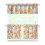 Mushroom Pattern Kitchen Curtains Set of 3 27.5x24 in 1