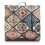 Meditační polštář Boho samet 22x22 palců 1