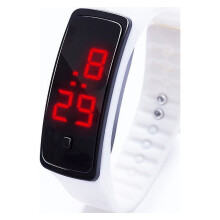 Smartwatch met afneembare LED-armband voor tieners