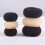 Enkla hårknuttillbehör beige 3-pack 8