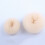 Enkla hårknuttillbehör beige 3-pack 7