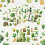 St. Patricks Day rub-on transfers 12 stk. 14x14 cm 3