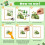 St. Patricks Day rub-on transfers 12 stk. 14x14 cm 4