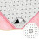 Fluffy plysjteppe rosa, raggete, sklisikkert bakside 39x63 3