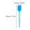 Fire Extinguisher Safety Seal Blue PP 100 Pcs 2